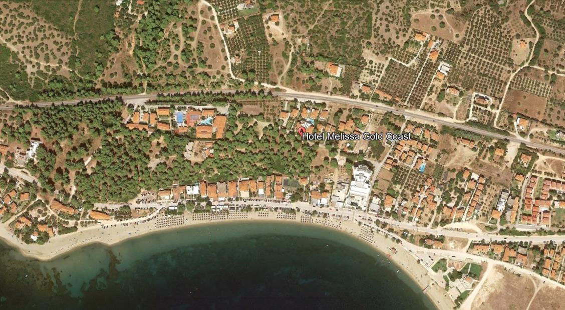 melissa gold coast hotel psakudia sitonija grcka letovanje olimpturs lokacija
